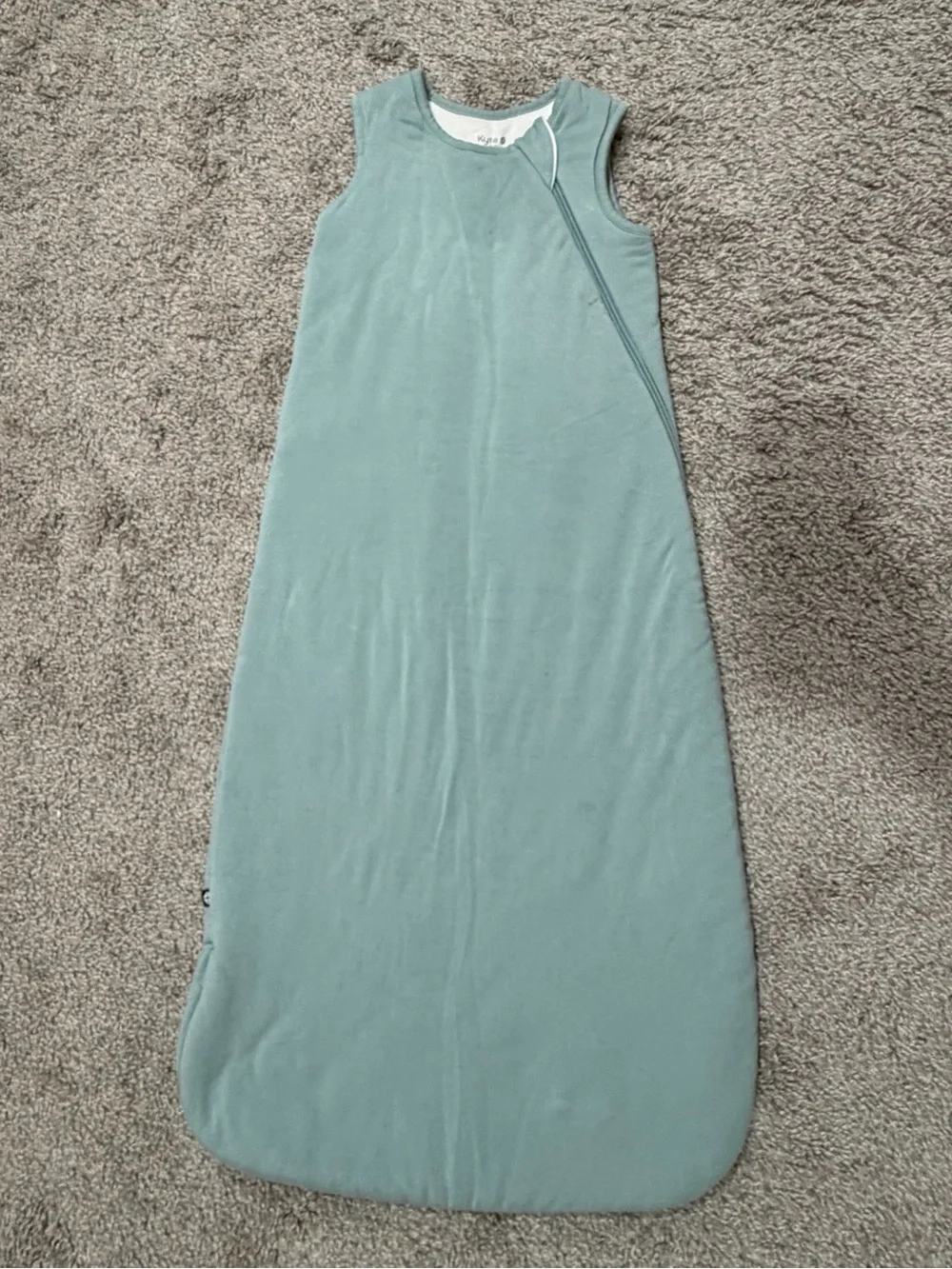 Kyte BABY Sleeveless Mint Green Sleep Sack